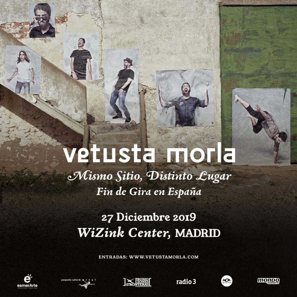 Segunda fecha para la despedida de la gira española 'Mismo Sitio, Distinto  Lugar' - Vetusta Morla