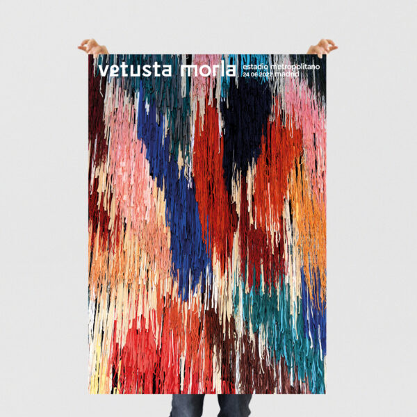 Cartel Vetusta Morla Estadio Metropolitano