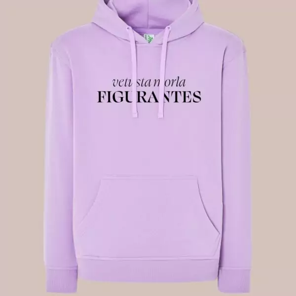Sudadera Figurantes Violeta – Unisex